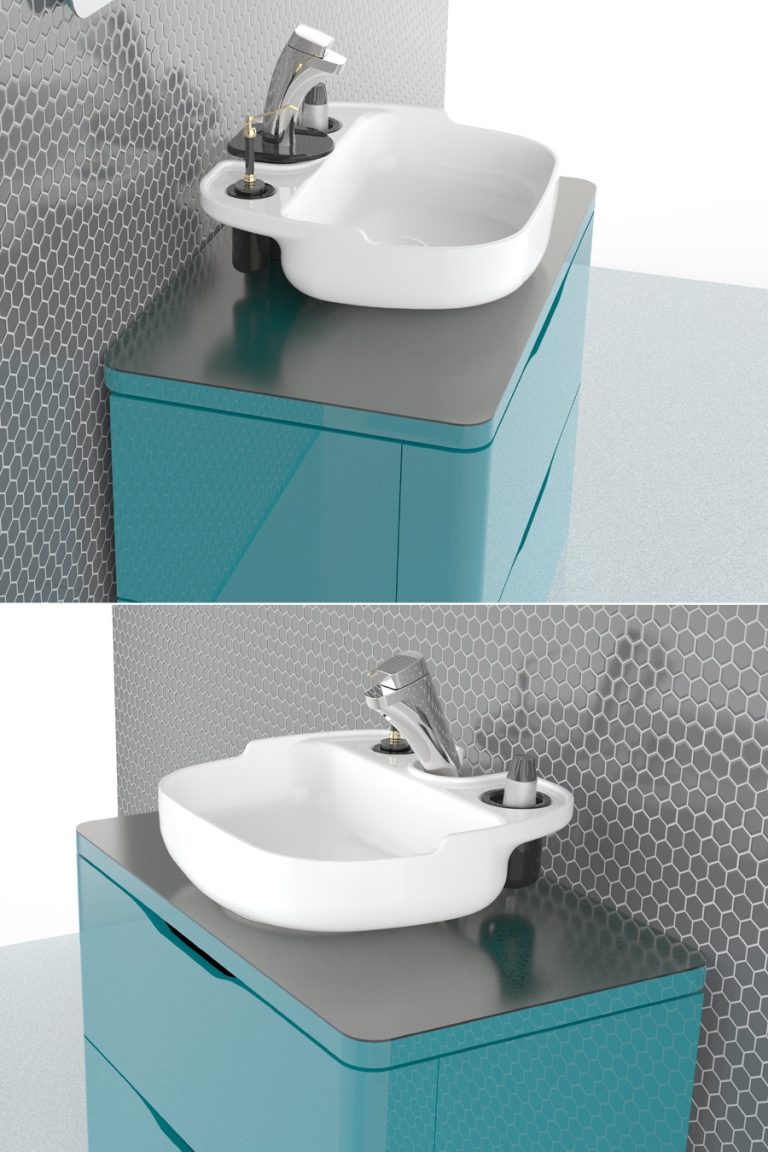 DUAL FAUCET CONFIGURATION
