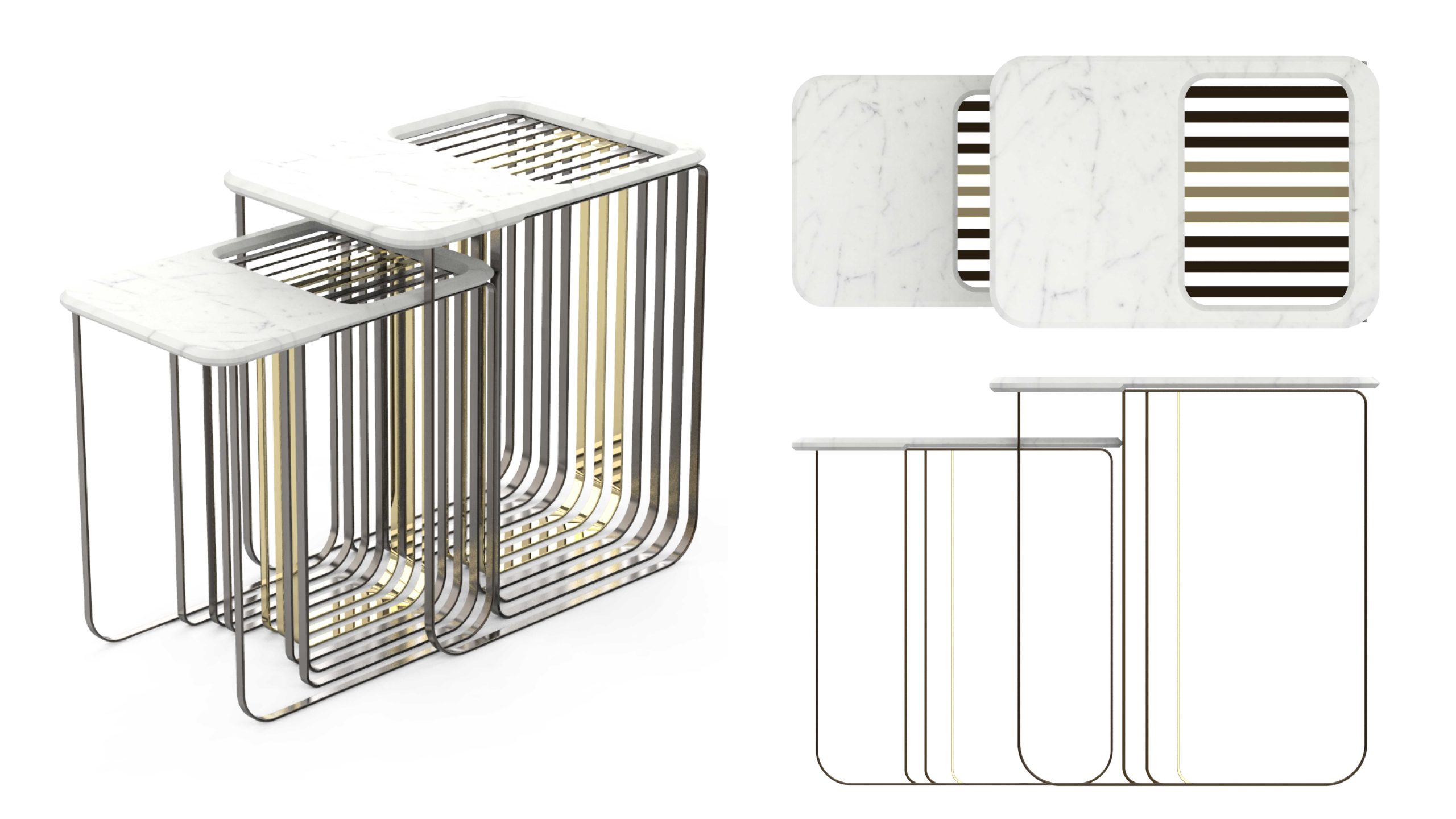 Nested Table Product Design