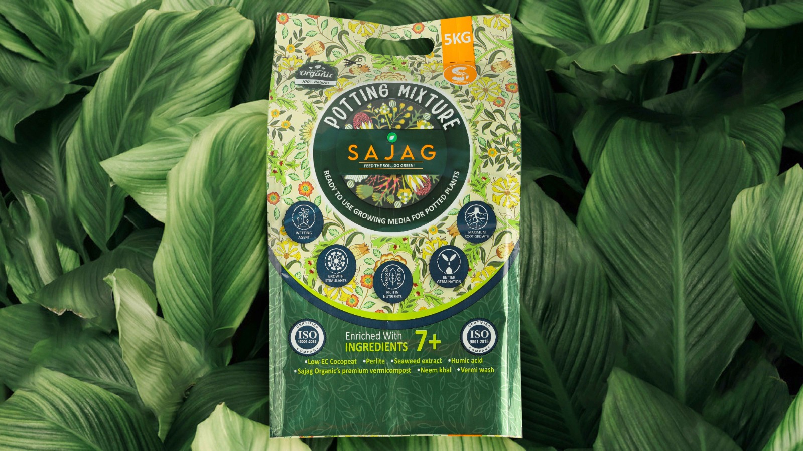 sajag organics product designing