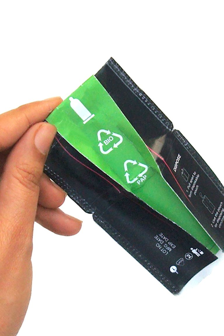 PACKET TO DISPOSABLE POUCH